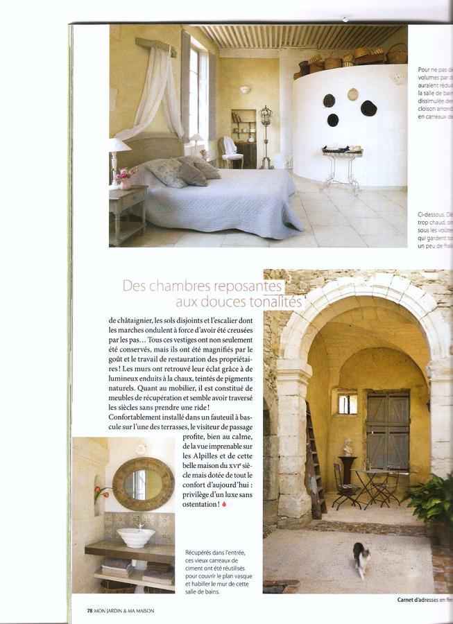 Caumont-sur-Durance Le Posterlon B&B 외부 사진